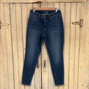 Chico's Women's Deep Blue Skinny Jeans